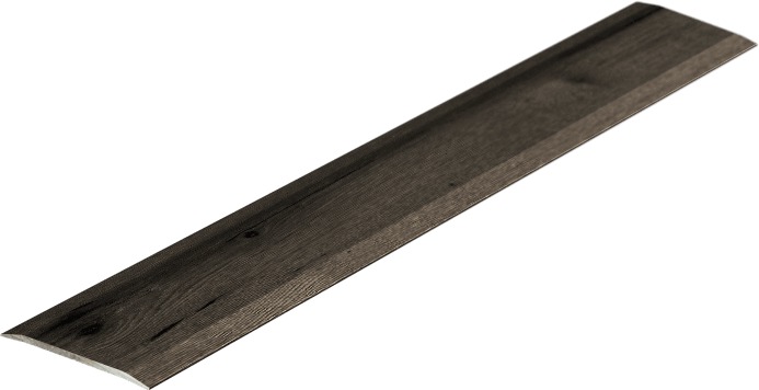 ProfilPas aluminium lapos, fadekoros padlóprofil, Hradok