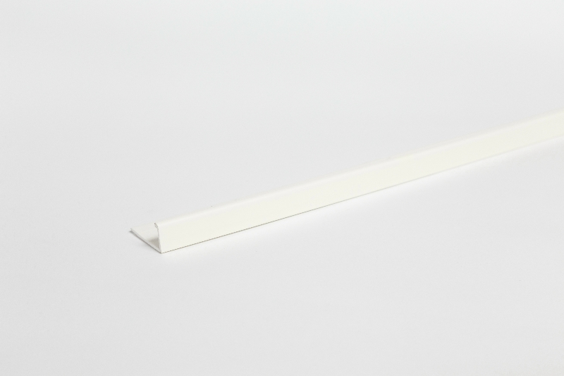 Bau Dekor PVC élvédő L Cezar 10mm fehér