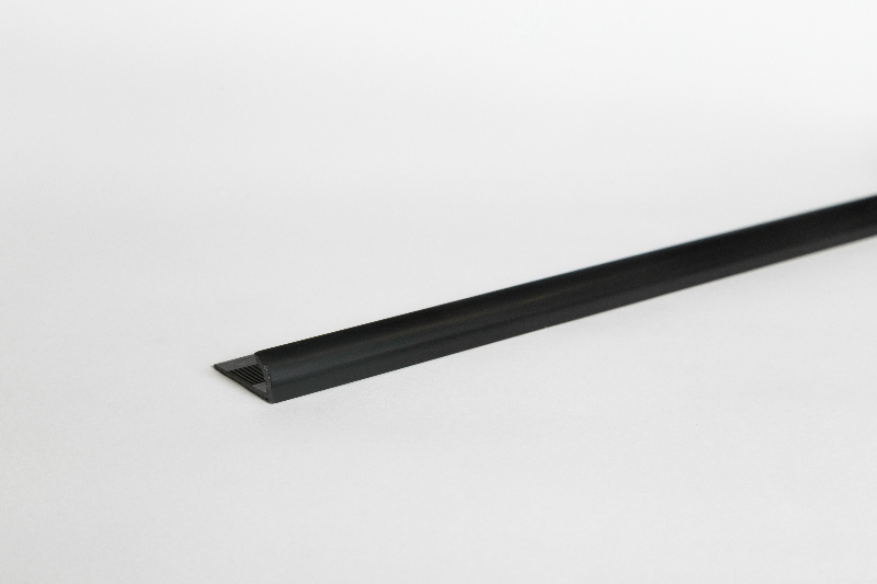 Bau Dekor PVC élvédő Cezar 10 mm fekete