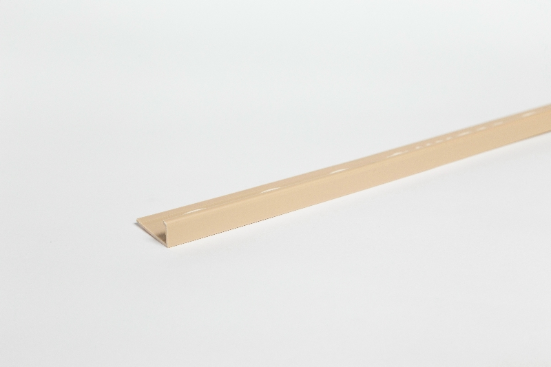Bau Dekor PVC élvédő L Cezar 8 mm bézs