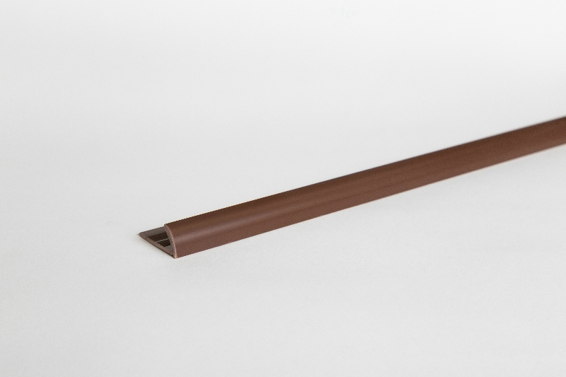 Bau Dekor PVC élvédő Cezar 8 mm barna