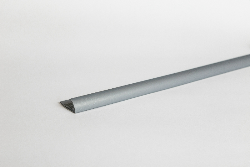 Bau Dekor PVC élvédő Cezar 8 mm matt ezüst