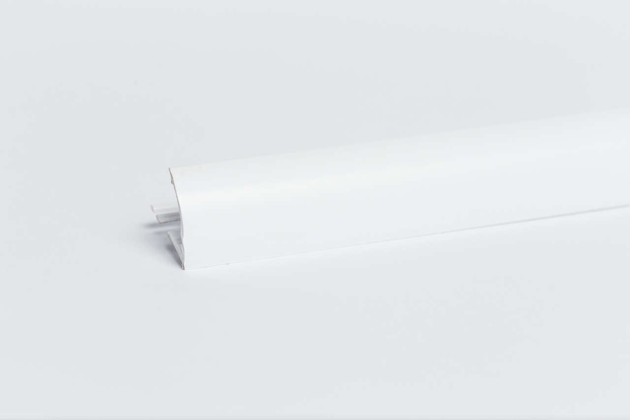 Bau Dekor PVC élvédő 12mm fehér