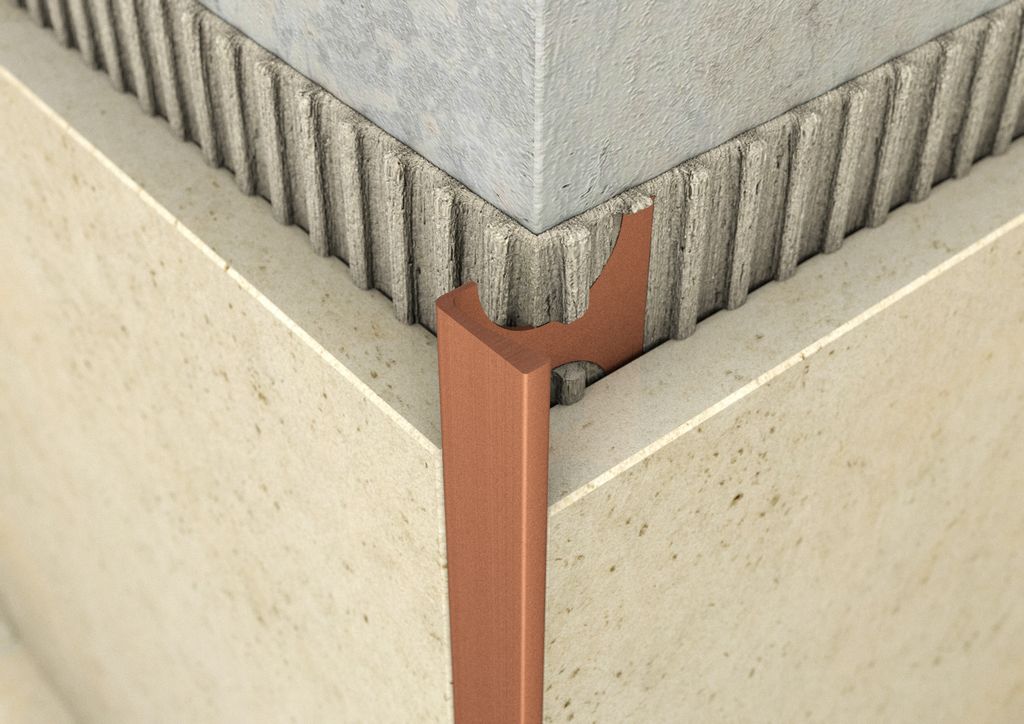 ProfiWall ALU 10mm L profil elox rozé arany 2,5M – Fém profilok