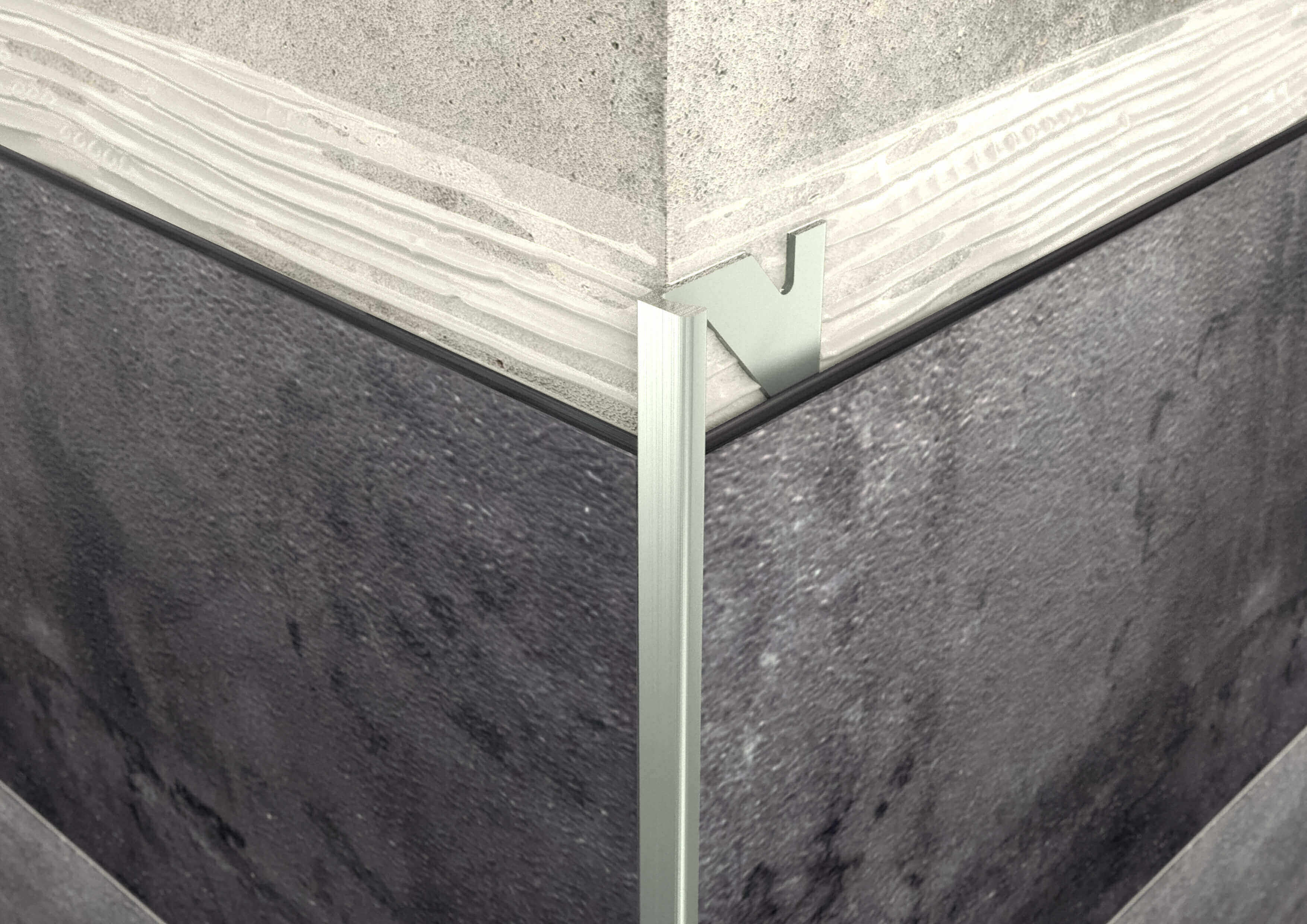 ProfiWall ALU 4,5mm L profil elox ezüst 2,5M – Fém profilok