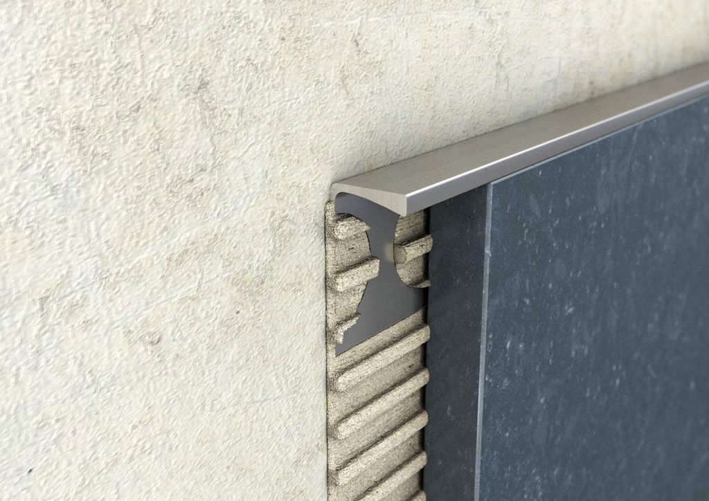 ProfiWall ALU 8mm L profil elox titán LUX 2,5M – Fém profilok