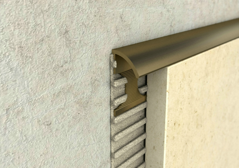 ProfiWall Plus ALU 10mm C elox bronz 2,5M – Fém profilok