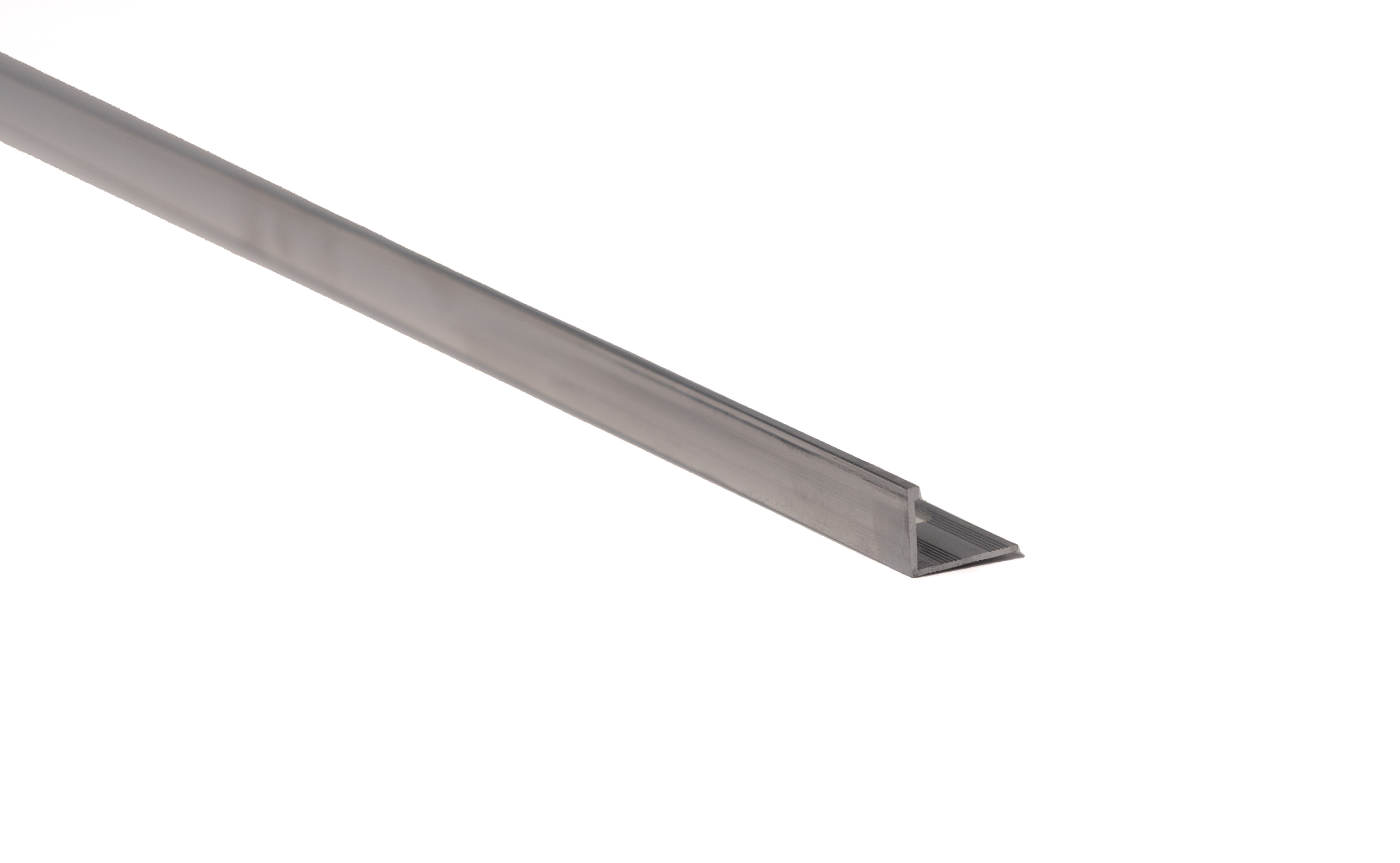 ProfiWall Plus ALU 8mm L profil elox ezüst 2,5M – Fém profilok