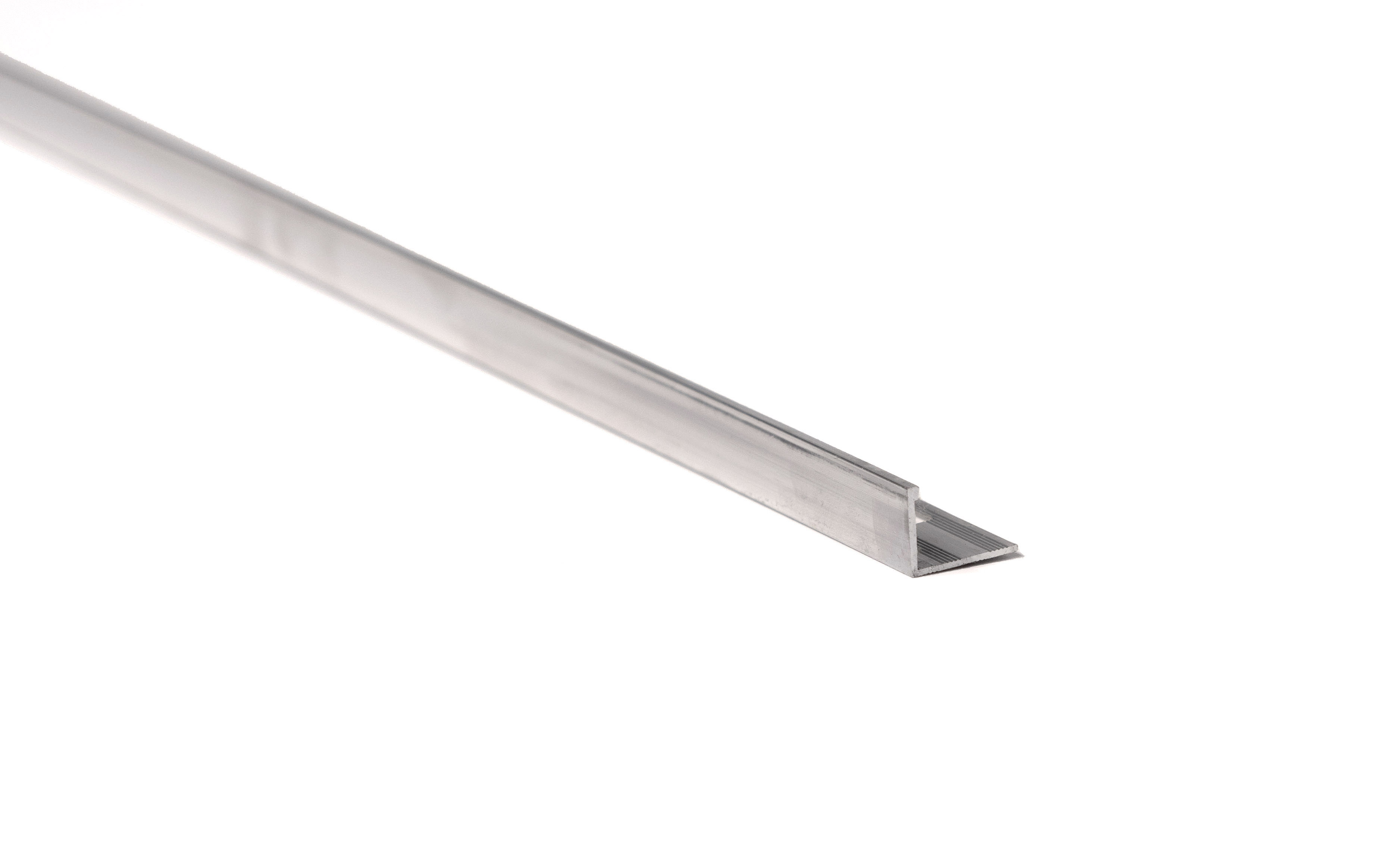 ProfiWall Plus ALU 8mm L profil natúr 2,5M – Ezüst, Fém profilok