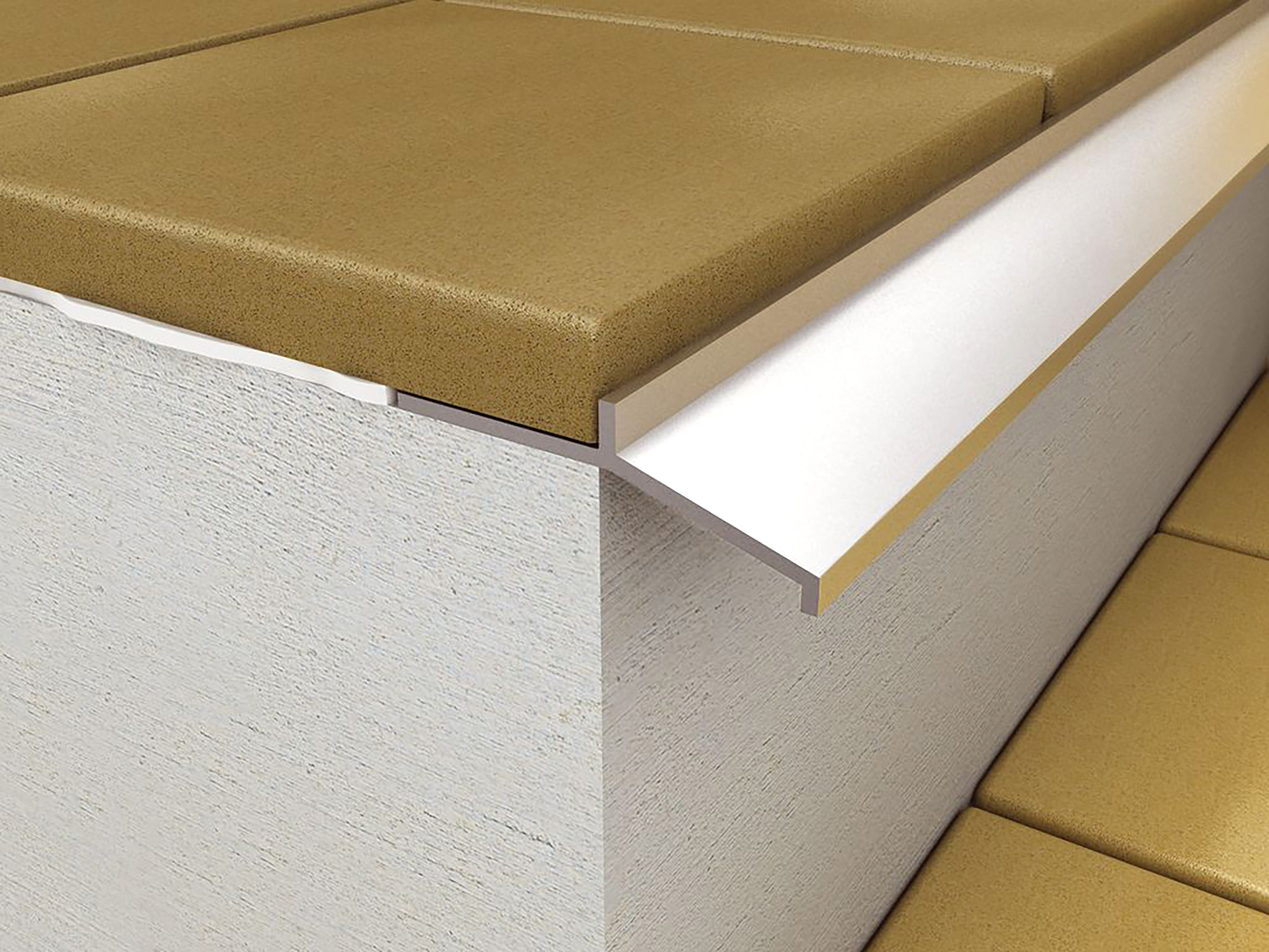 ProfiWall Plus ALU univerzális vízvető terasz profil natúr 2,5M – Ezüst, Fém profilok