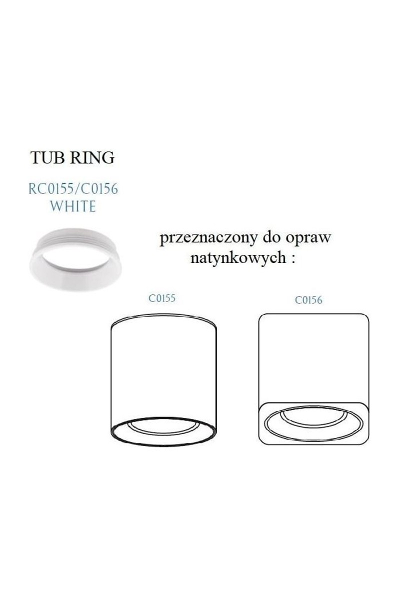 RC0155/C0156 Decorative ring for Tub