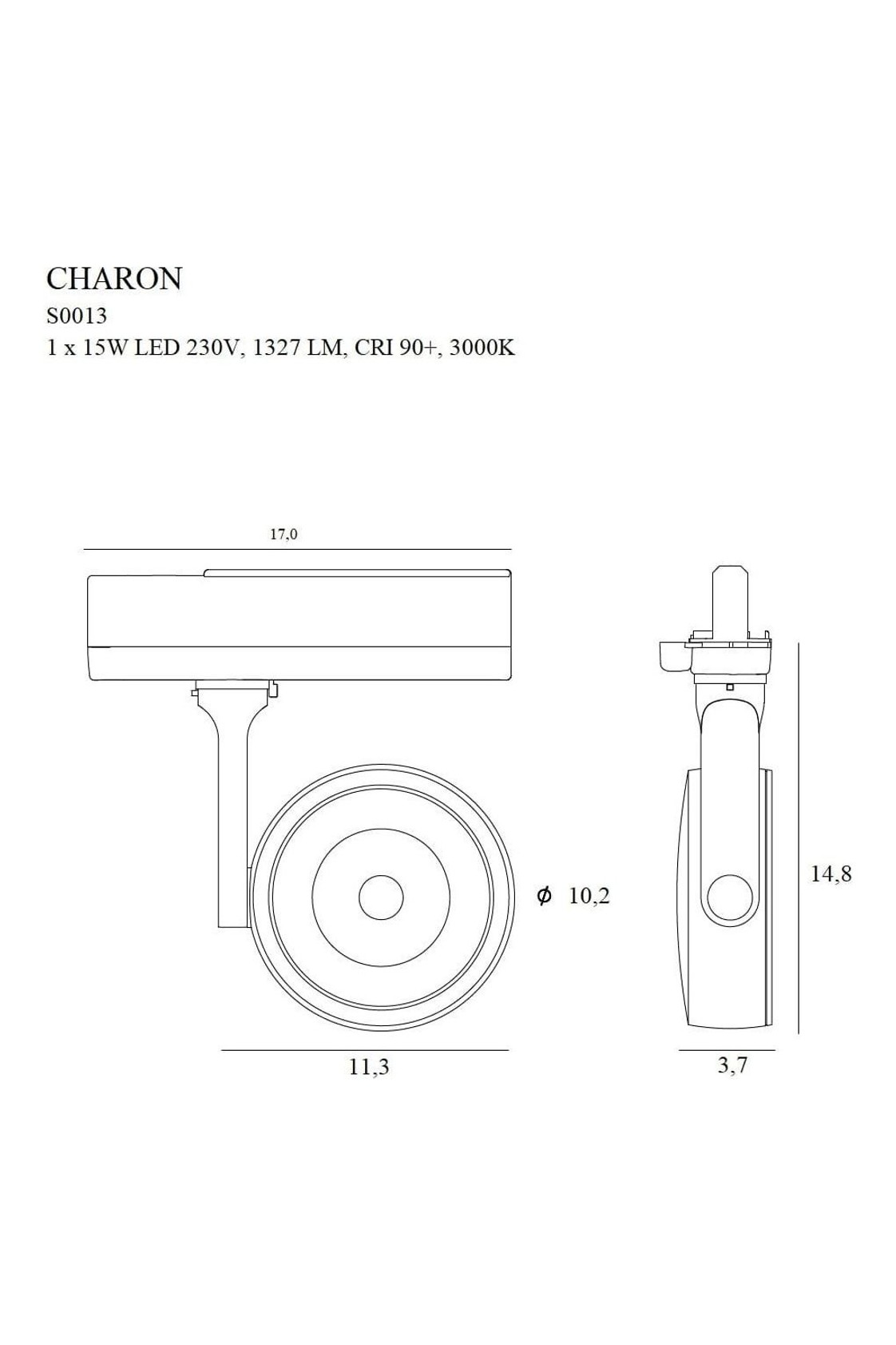 Charon Lamp for 3F track