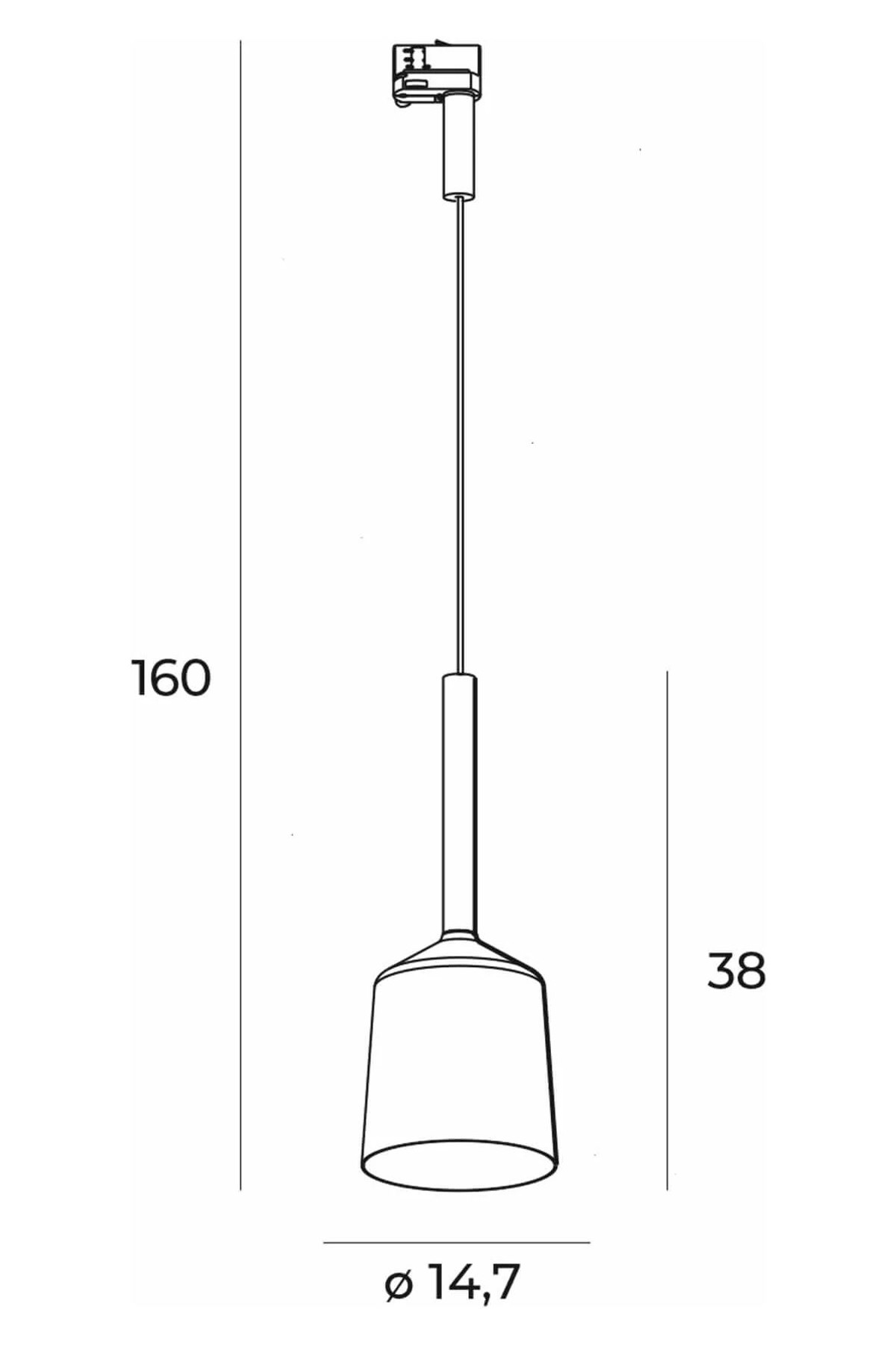 Tulipe Lamp for 3F track