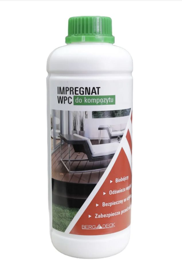 Bergdeck Színtelen WPC impregnáló folyadék 1 L – Talp