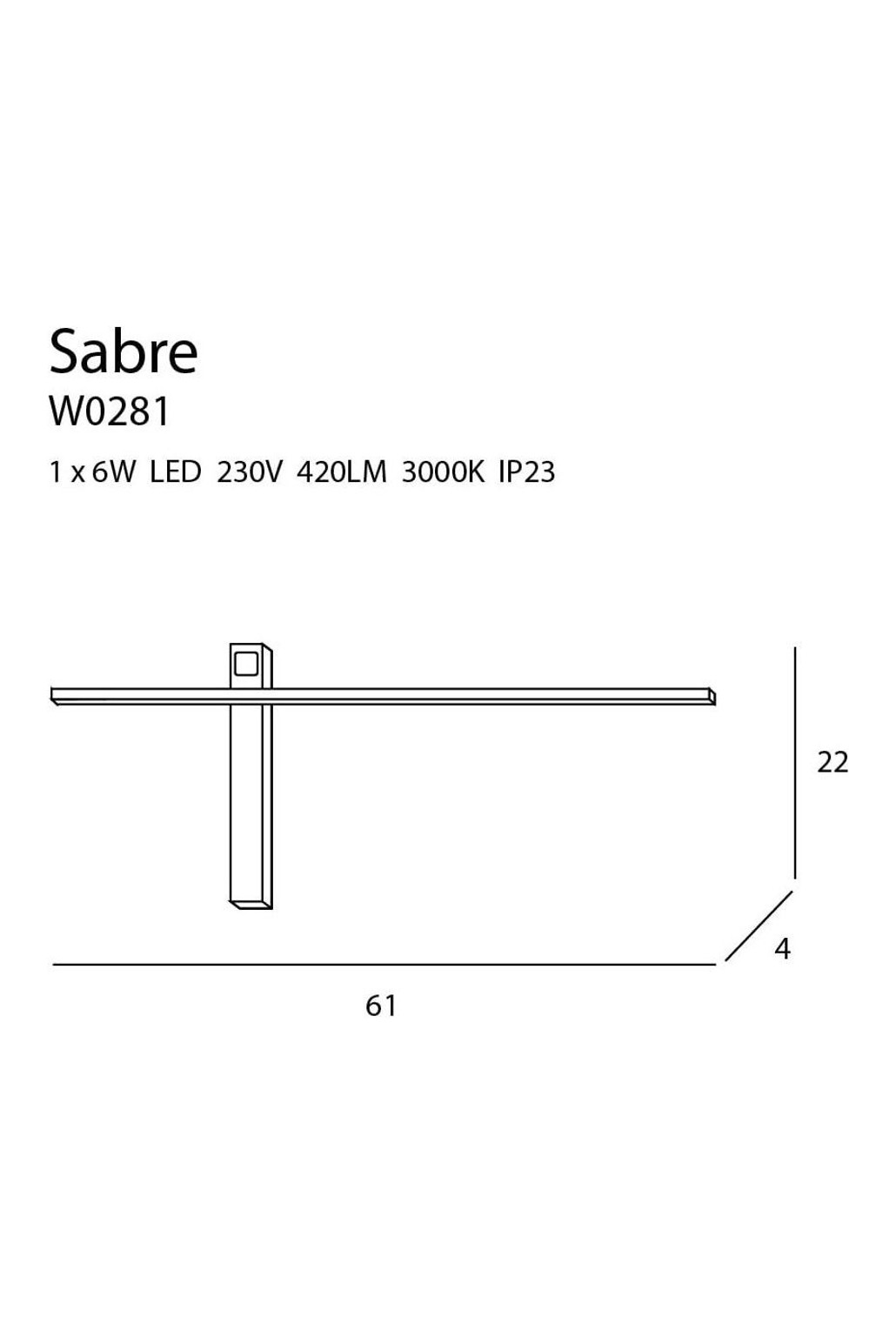 Sabre 61cm