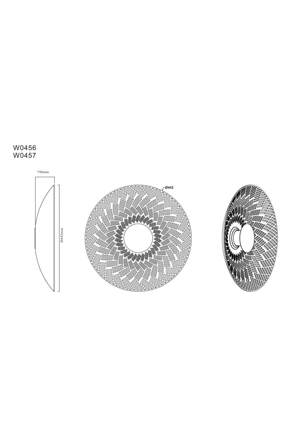 Lumion Misaki – fekete-barna RAL8025, Fali lámpa