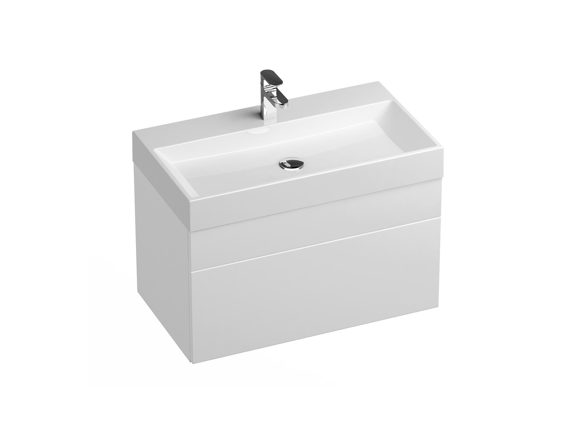 Ravak Natural SD 800 fehér – Mosdó alatti szekrények
