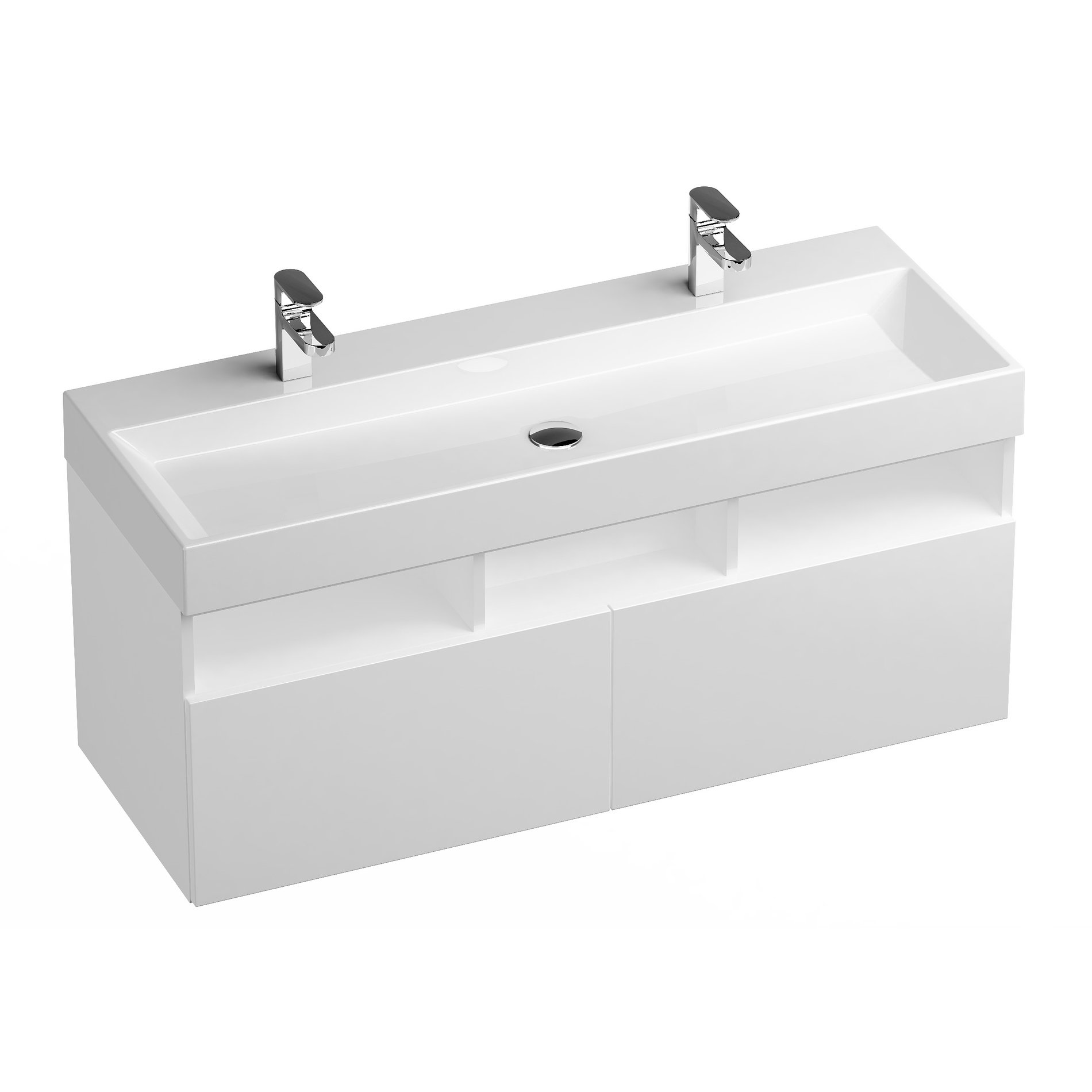 Ravak Natural SD 120 fehér – Mosdó alatti szekrények