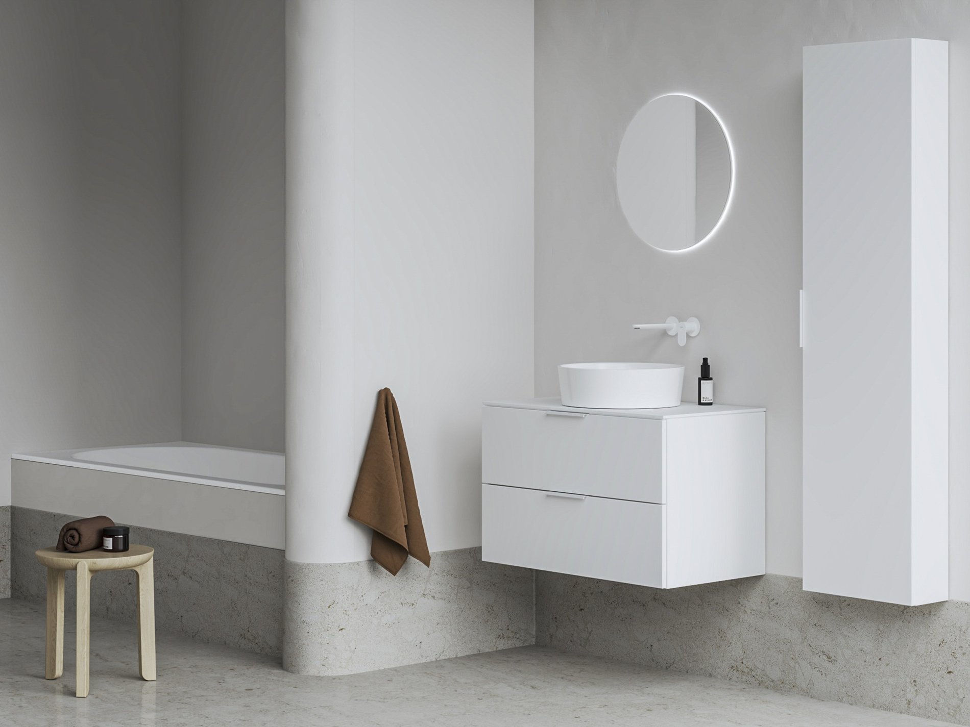 Ravak Comfort mosdópult 80 fehér (SD Comfort bútorhoz) – Mosdópultok
