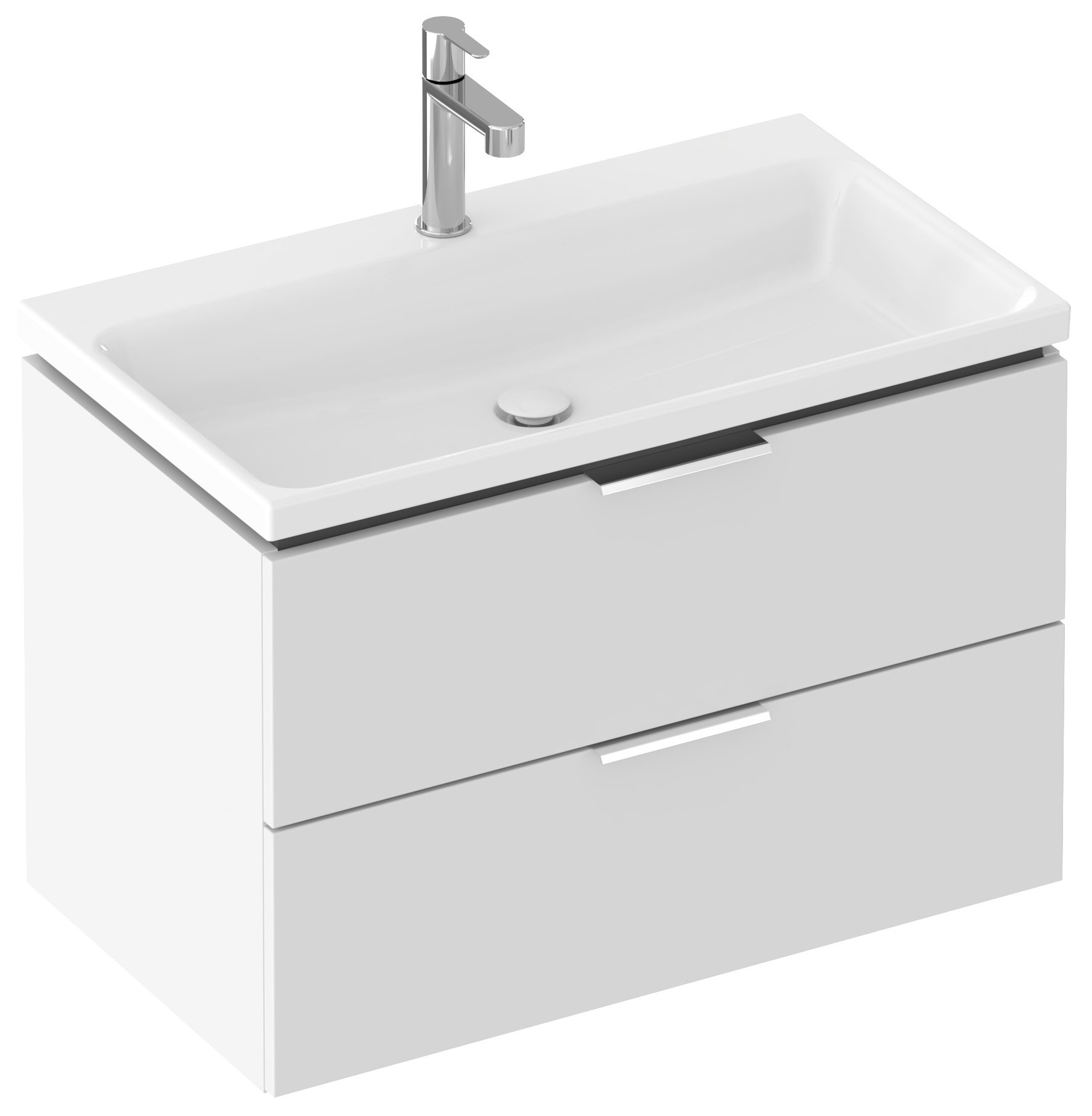 Ravak Comfort II SD 80 fehér – Mosdó alatti szekrények