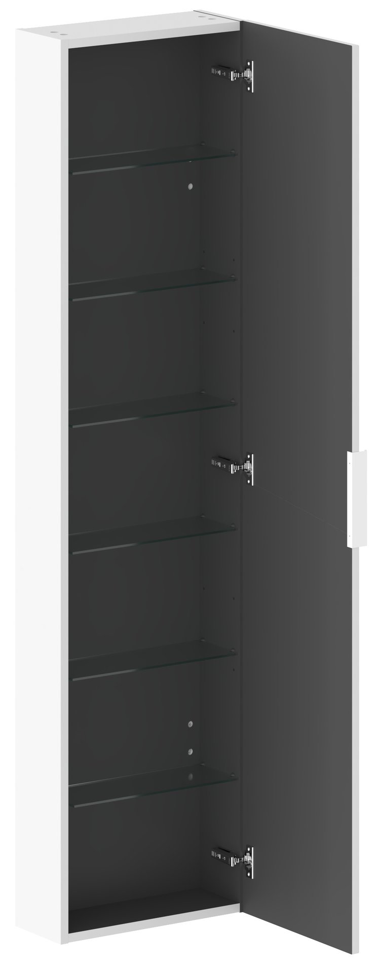 Ravak Comfort II SB 40 fehér – Fürdőszobai fali szekrények