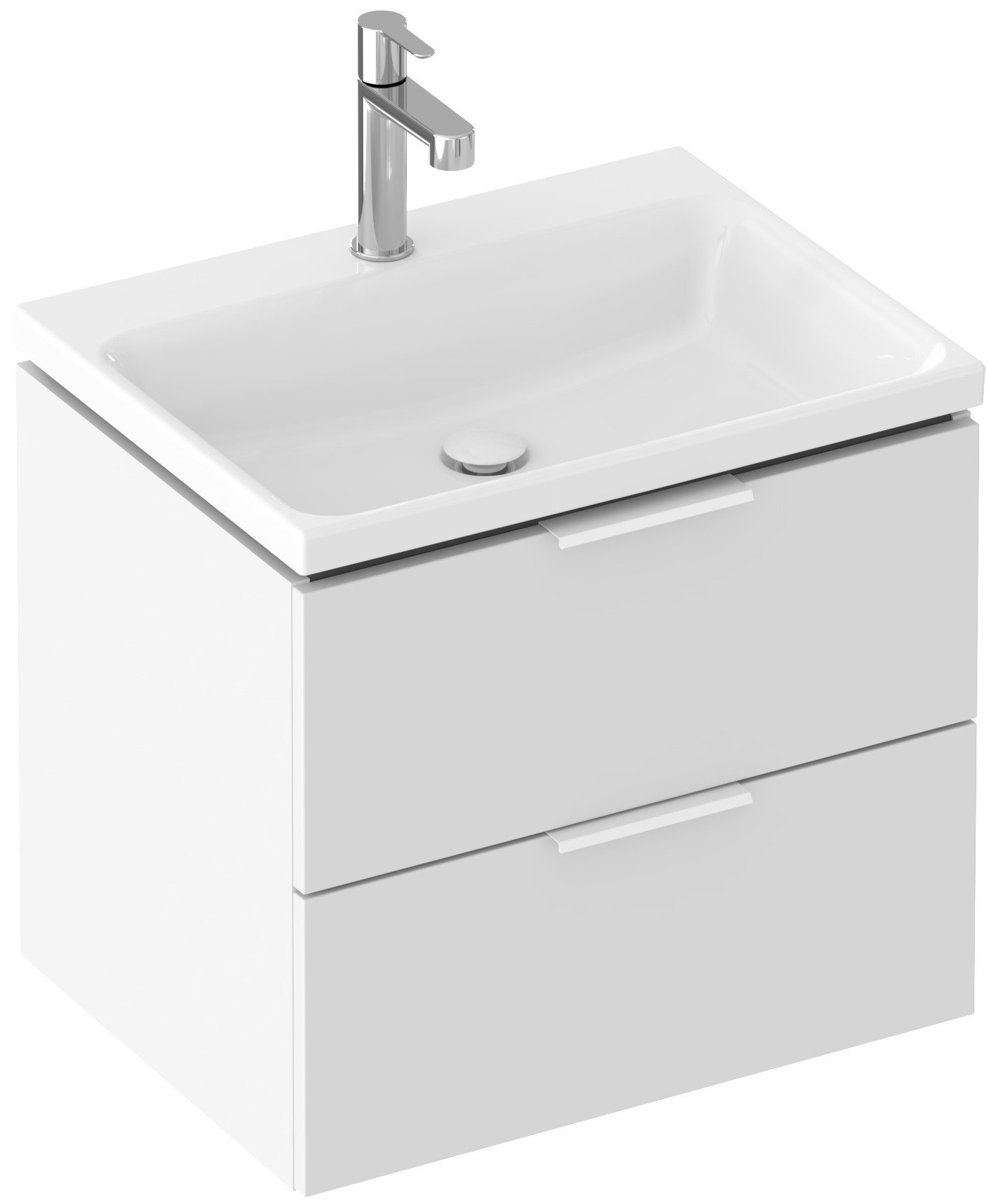 Ravak Comfort II fogantyú, fehér (1 db) – Fürdőszobabútor kiegészítő
