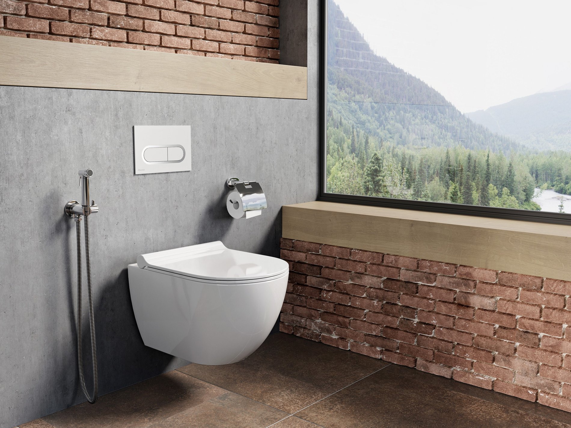 Ravak Uni Chrome WC Rim fehér – WC-k