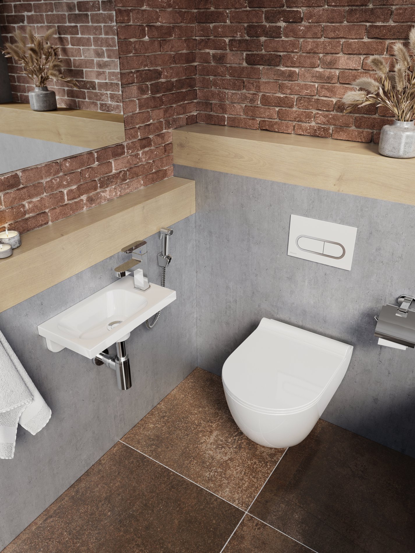 Ravak Uni Chrome WC Rim fehér – WC-k