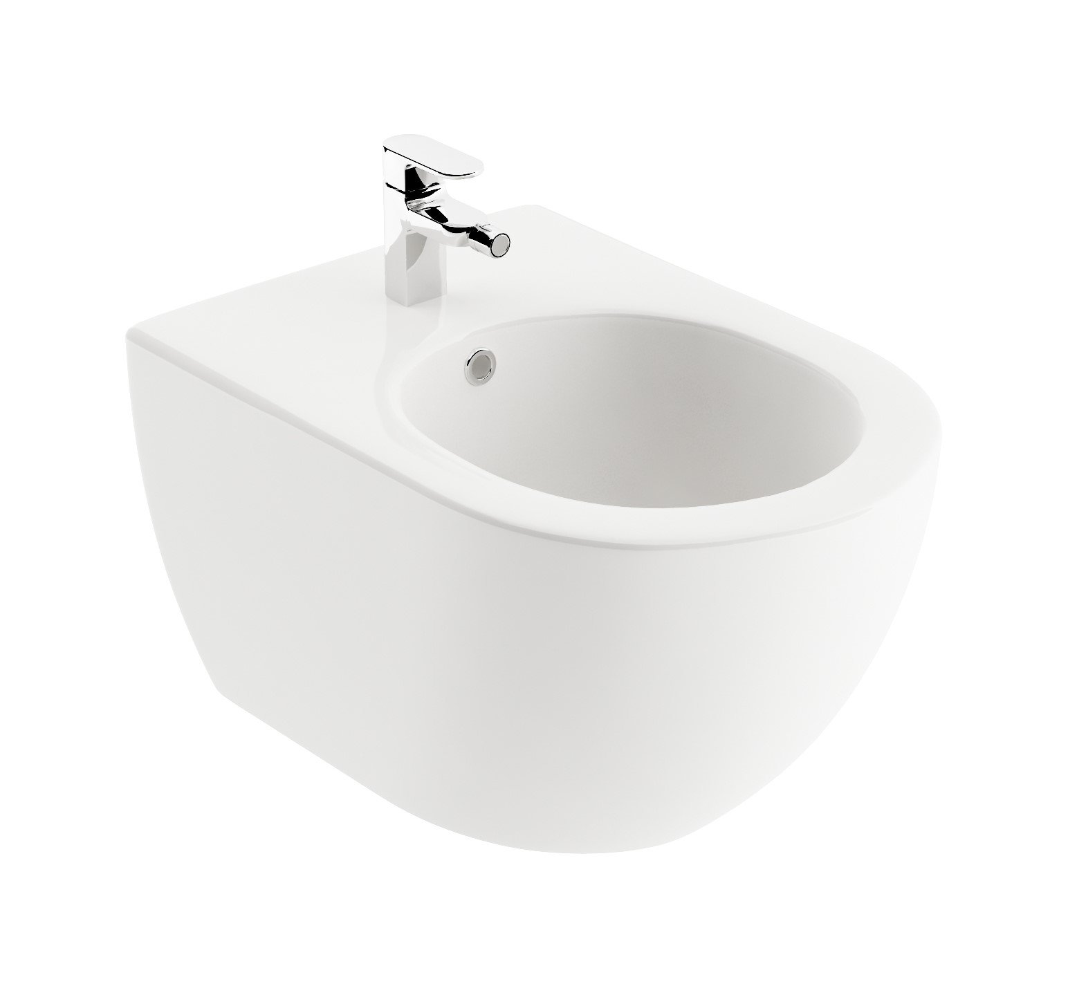 Ravak Uni Chrome bidé, fehér – Bidék