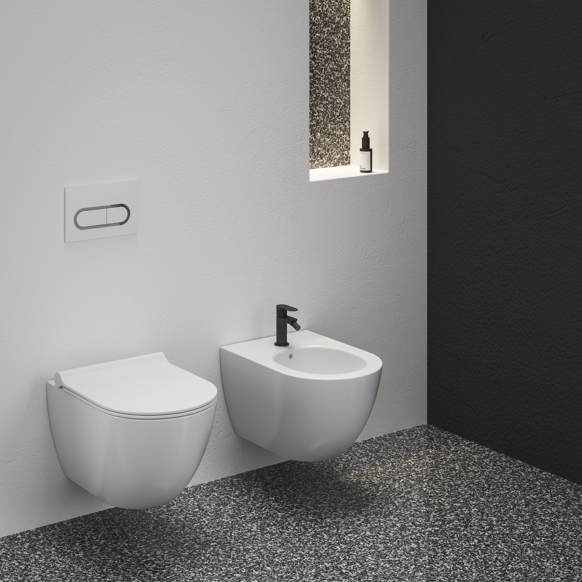 Ravak Uni Chrome WC RimOff fehér – WC-k
