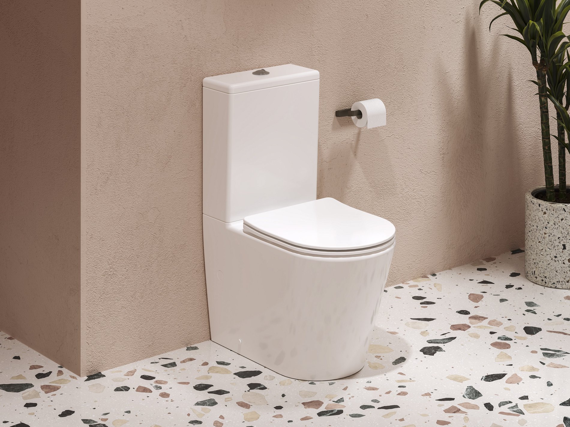 Ravak Elegant RimOff monoblokkos WC fehér – WC-k