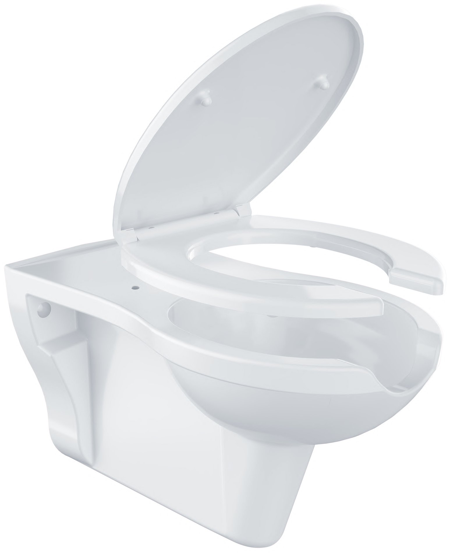 Ravak Safe Rim fali WC szett, fehér – WC-k