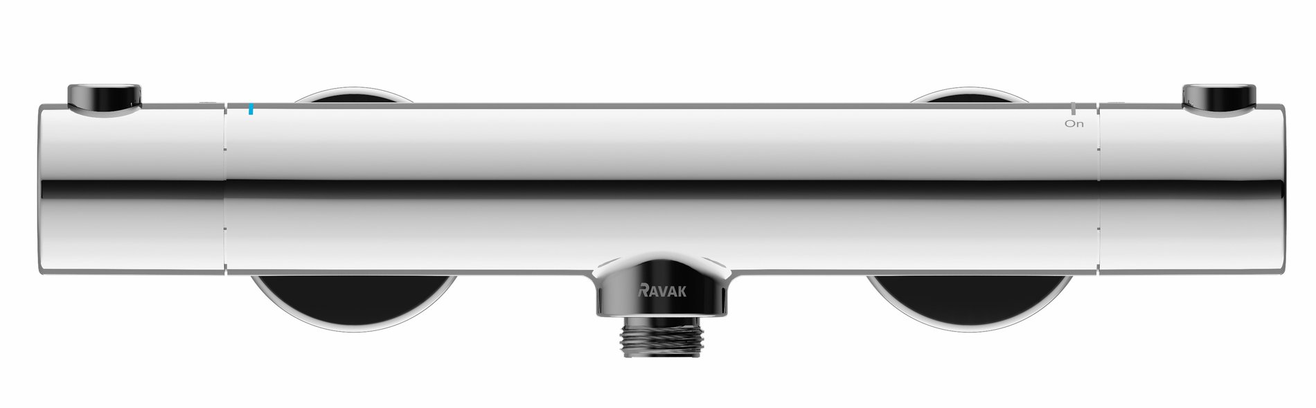 Ravak Puri termoszátos fali zuhanycsaptelep 150 mm PU 033.00CR, króm – Zuhanycsaptelepek