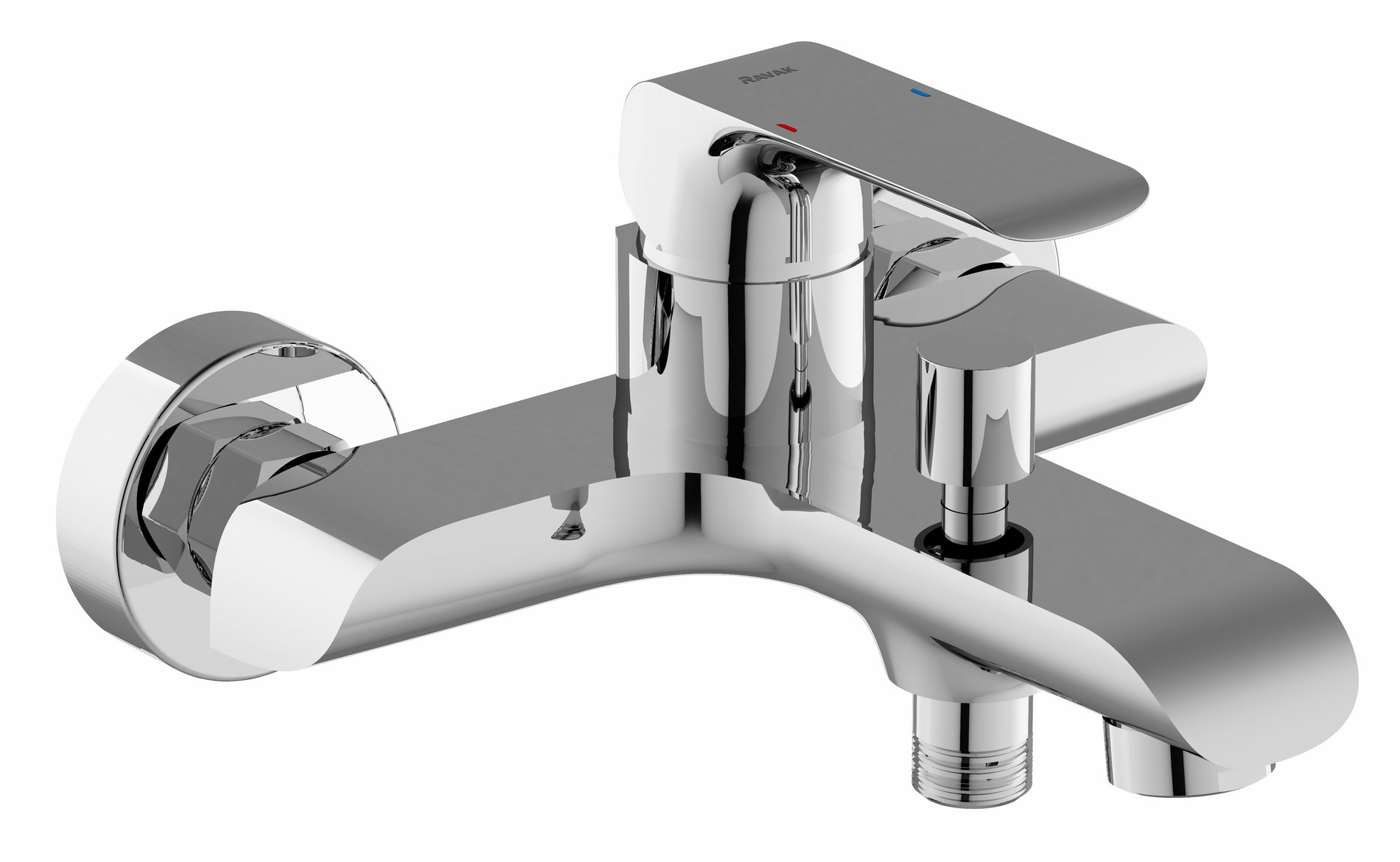 Ravak Flat kádcsaptelep 150 mm FL 022.00CR, króm – Kádcsaptelepek