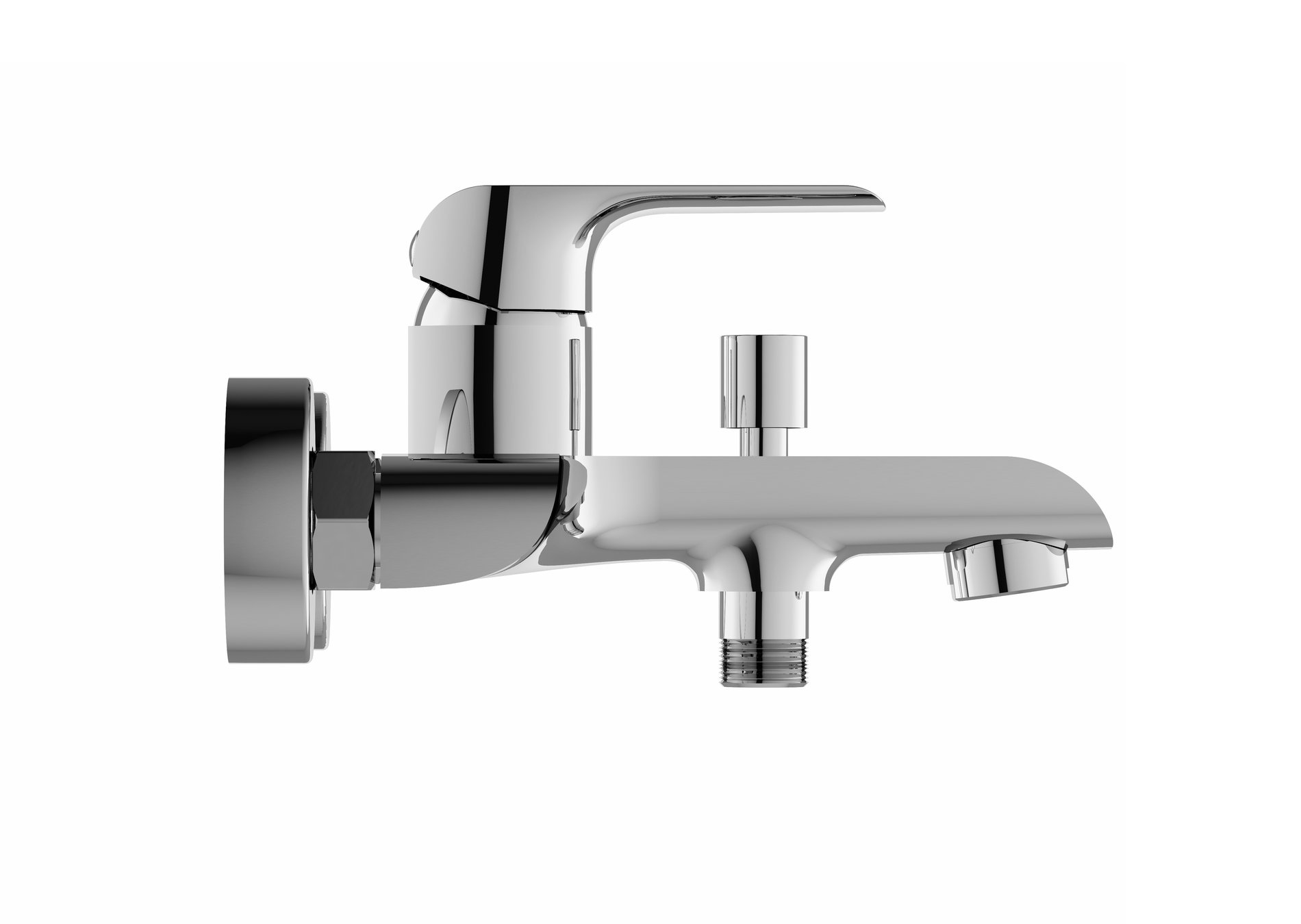 Ravak Flat kádcsaptelep 150 mm FL 022.00CR, króm – Kádcsaptelepek