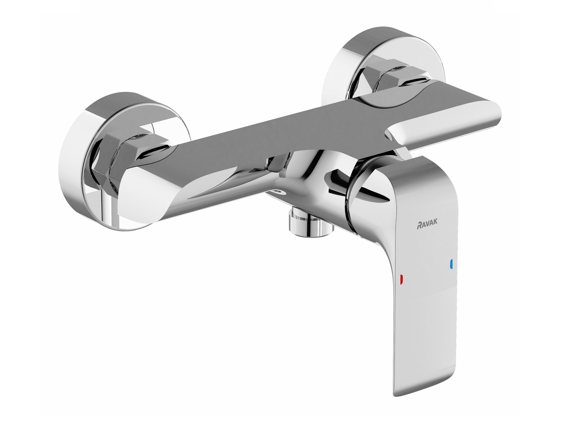 Ravak Flat zuhanycsaptelep 150 mm FL 032.00CR, króm – Zuhanycsaptelepek