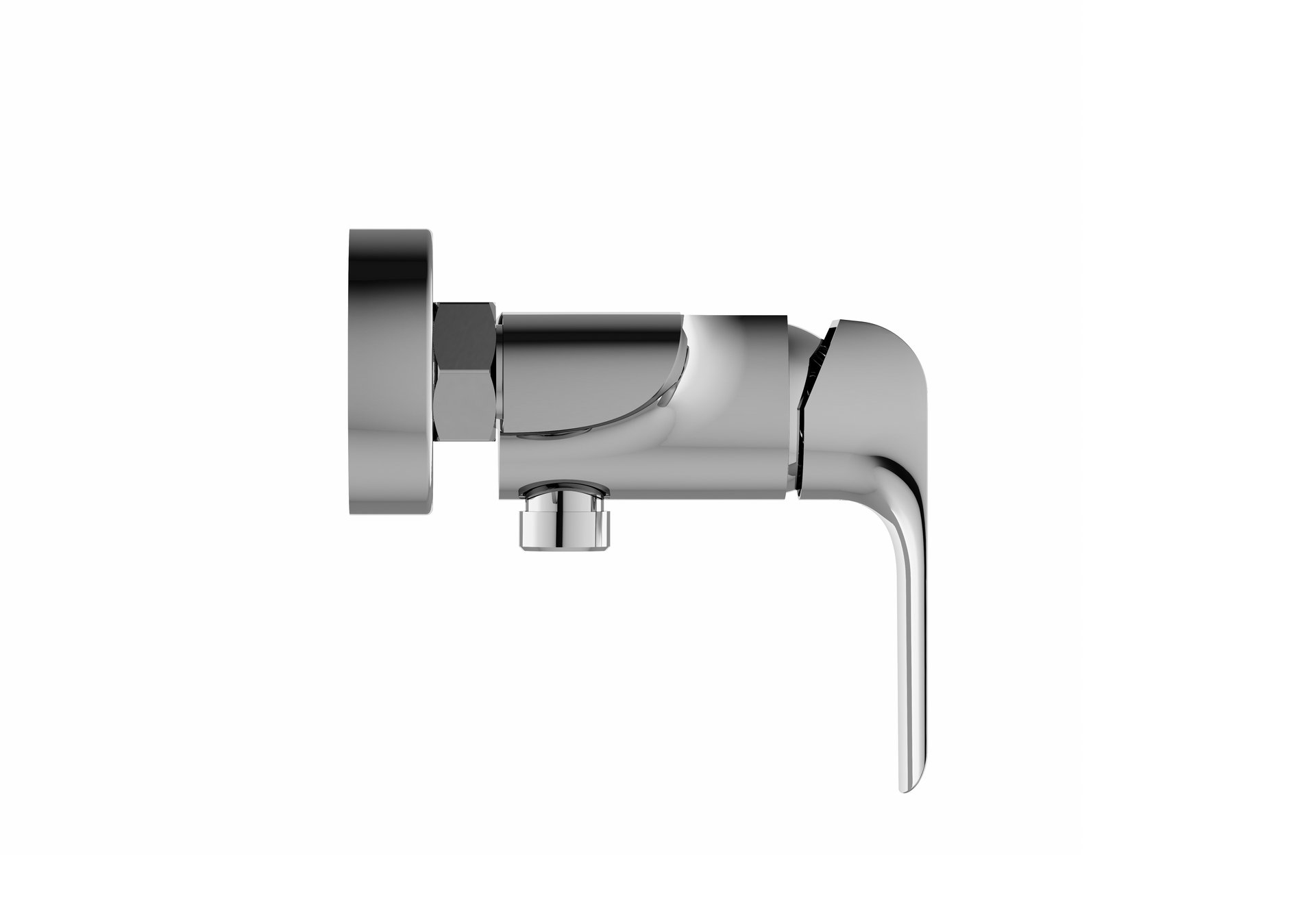 Ravak Flat zuhanycsaptelep 150 mm FL 032.00CR, króm – Zuhanycsaptelepek