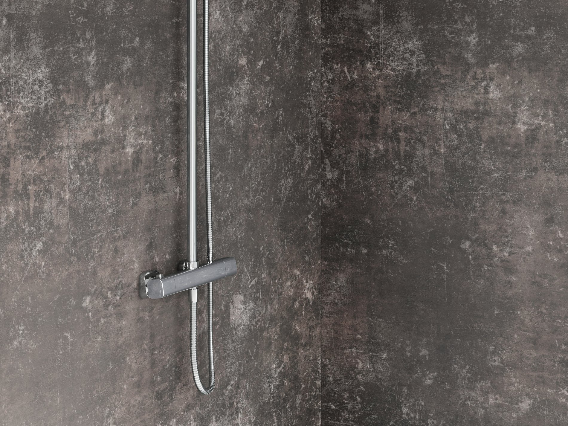 Ravak 10° Free termosztátos zuhanyoszlop TD F 091.00CR, króm – Termosztátos csaptelepek