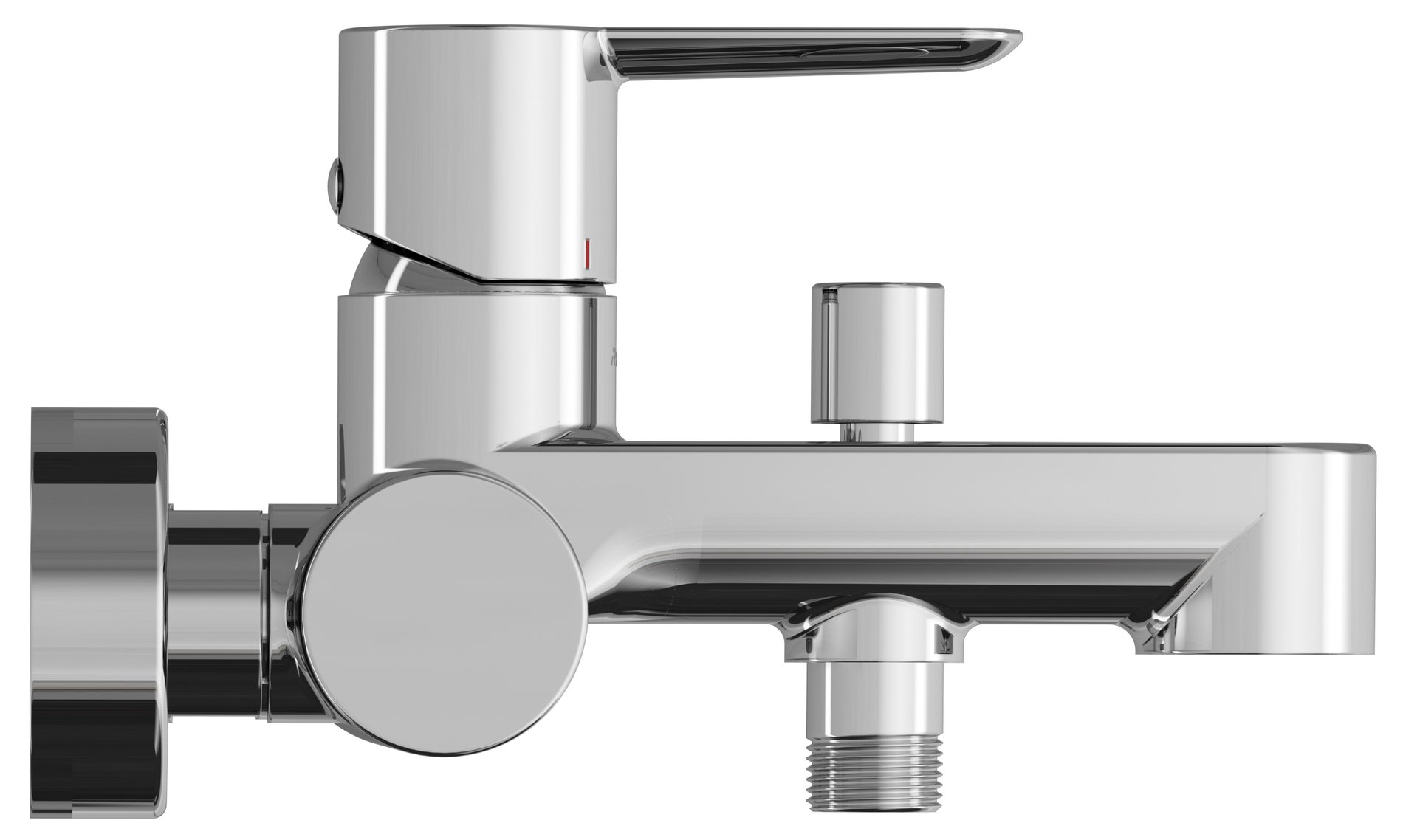 Puri kádcsaptelep váltóval 150 mm PU 022.01CR, króm