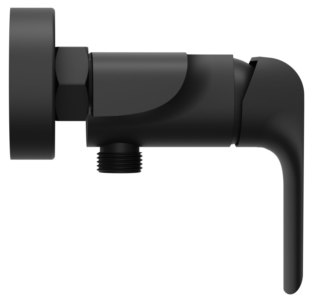 Ravak Flat zuhanycsaptelep 150 mm FL 032.20BLM, matt fekete – Zuhanycsaptelepek