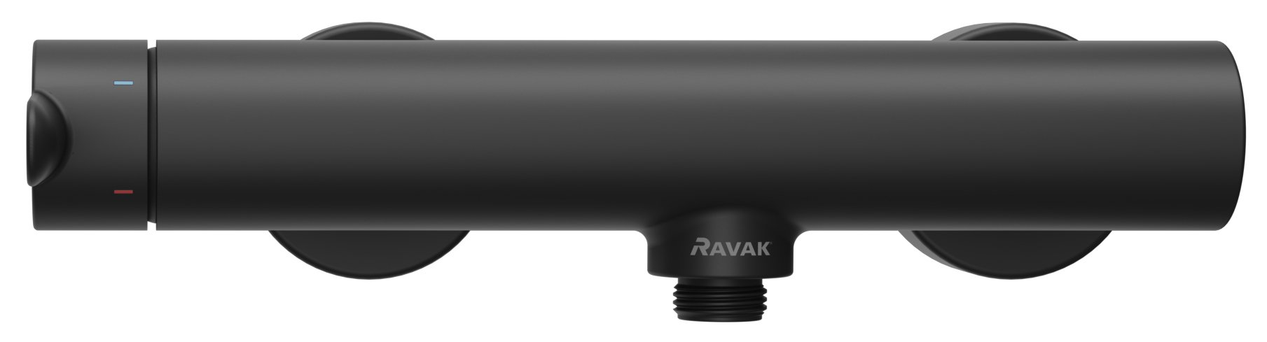 Ravak Puri zuhanycsaptelep 150 mm PU 032.20BLM, matt fekete – Zuhanycsaptelepek