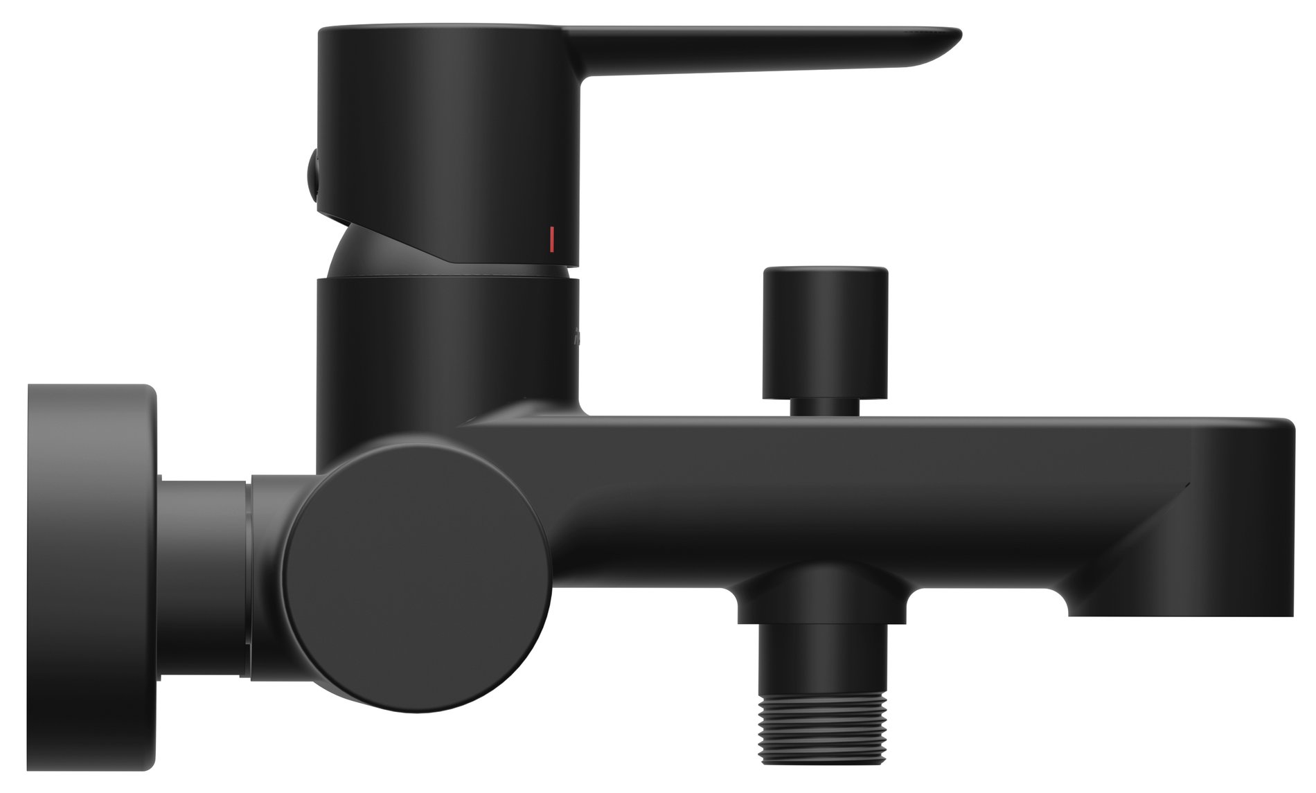 Ravak Puri kádcsaptelep 150 mm PU 022.21BLM, matt fekete – Kádcsaptelepek