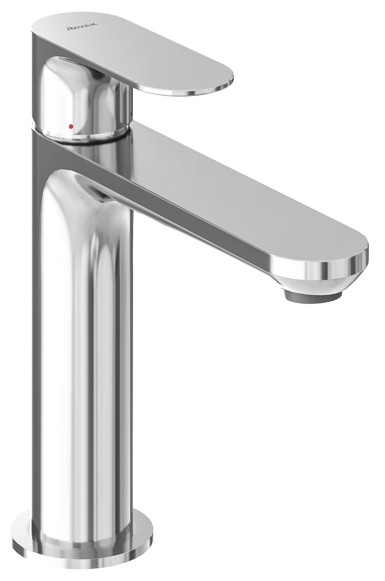 Ravak Eleganta álló mosdócsaptelep 170 mm leeresztő nélkül EL 012.00CR, Chrome – Króm, Mosdó csaptelepek