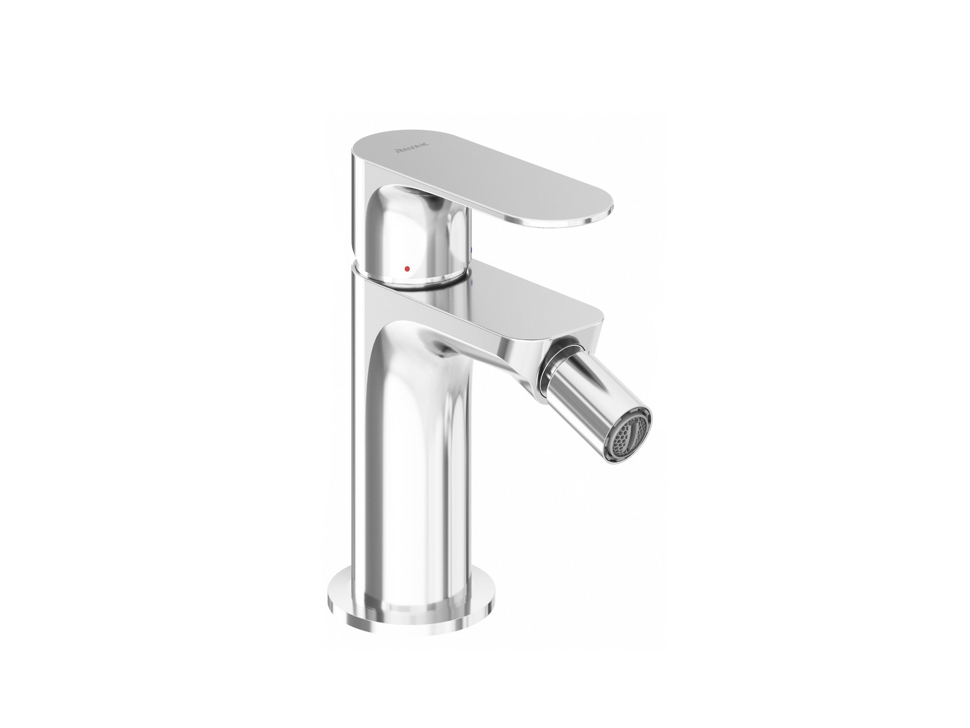 Ravak Eleganta álló bidécsaptelep 130 mm leersztő nélkül EL 056.00CR, Chrome – Króm, Bidé csaptelep