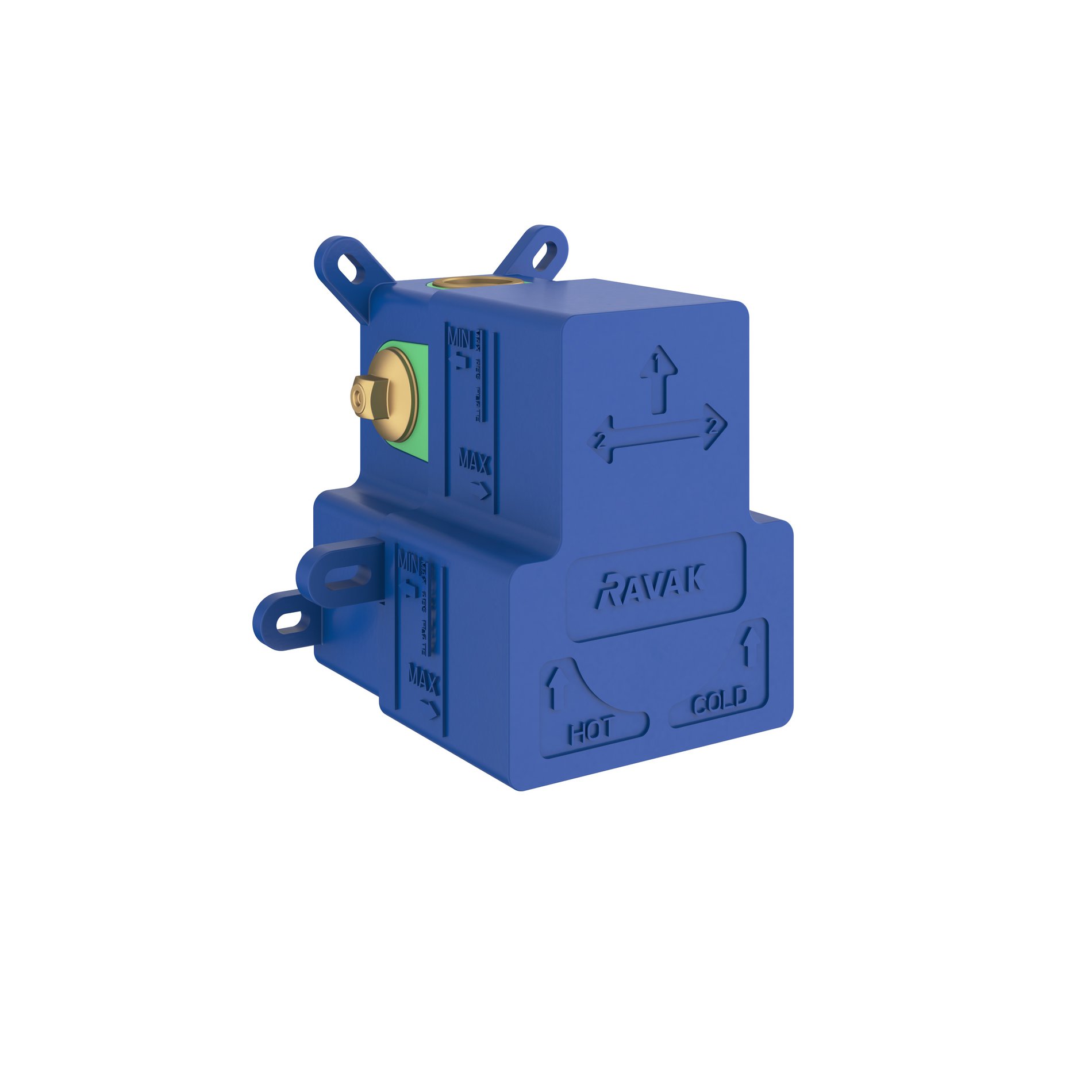 Ravak R-box 07E.50 R-box Vertical O2 alaptest a falba süllyesztett csaptelepekhez