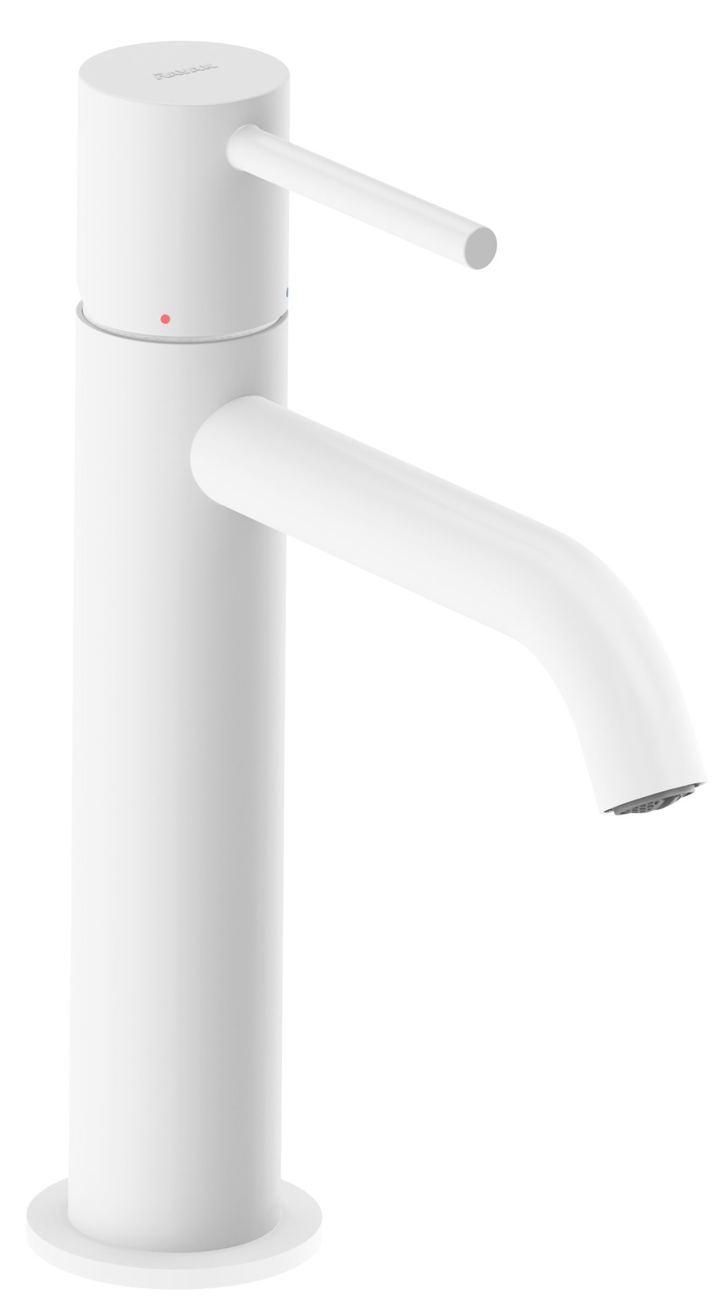 Ravak Espirit álló mosdócsaptelep 190 mm leeresztő nélkül ES 012.10WV, White Velvet – Fehér, Mosdó csaptelepek