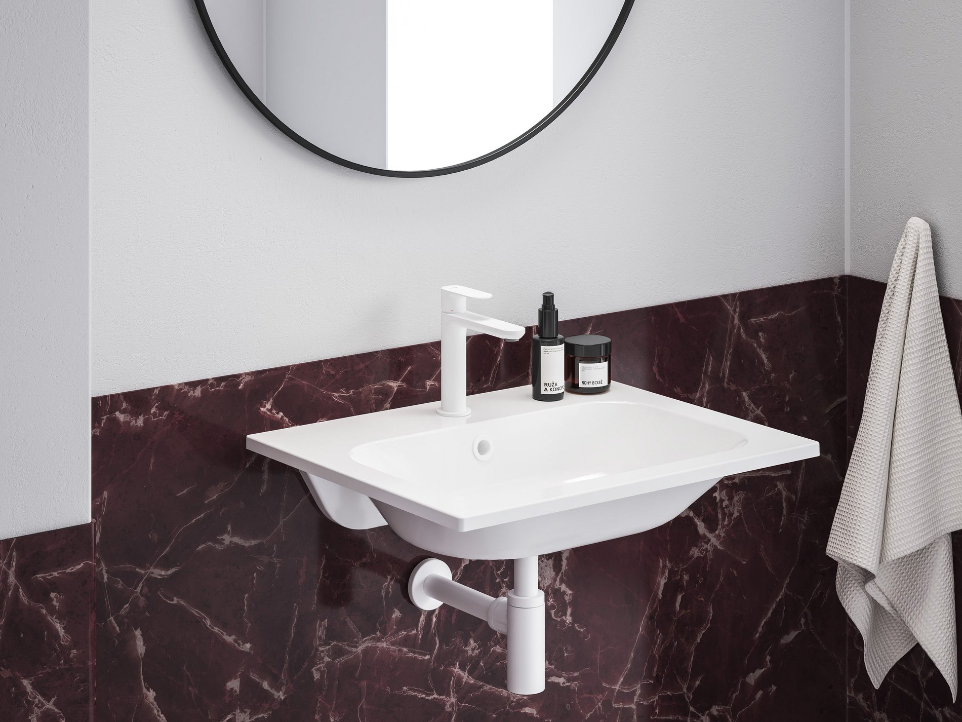 Ravak Eleganta álló mosdócsaptelep 170 mm leeresztő nélkül EL 012.10WV, White Velvet – Fehér, Mosdó csaptelepek