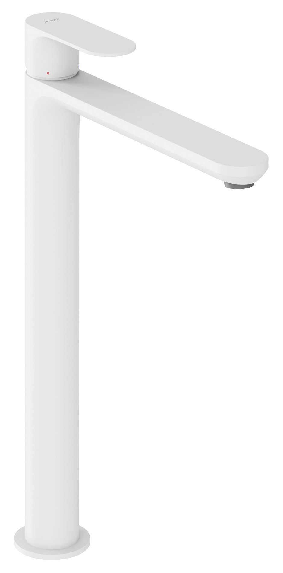 Ravak Eleganta álló mosdócsaptelep 335 mm leeresztő nélkül EL 015.10WV, White Velvet – Fehér, Mosdó csaptelepek