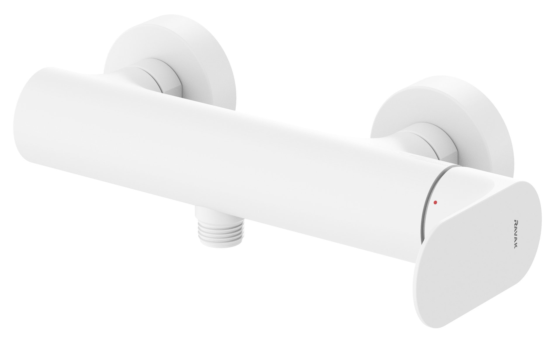 Ravak Eleganta fali zuhanycsaptelep szett nélkül EL 032.10WV, White Velvet – Fehér, Zuhanycsaptelepek