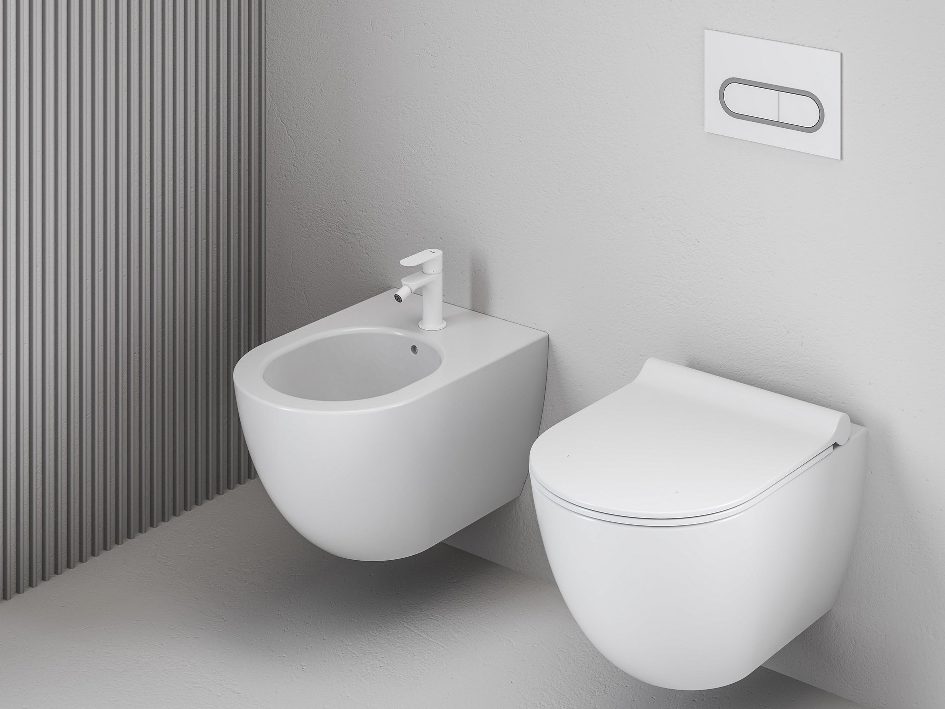 Ravak Eleganta álló bidécsaptelep 130 mm leersztő nélkül EL 056.10WV , White Velvet – Fehér, Bidé csaptelep